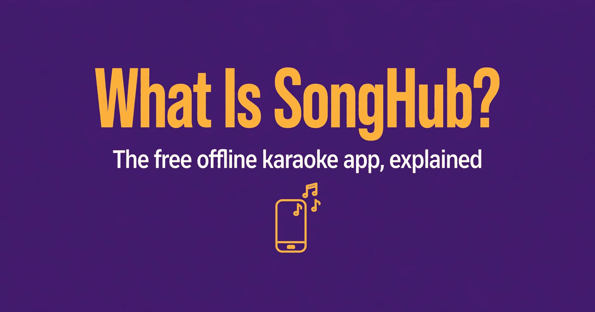 What Is SongHub? The Free Offline Karaoke App Explained