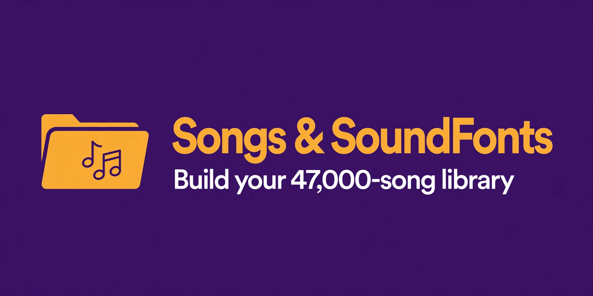 Setting Up Songs and SoundFonts in SongHub